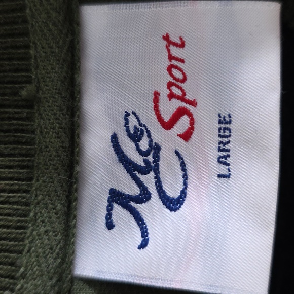 Vintage M&C Sportswear Embroidered Fishing Crew Neck Size L - Picture 2 of 4